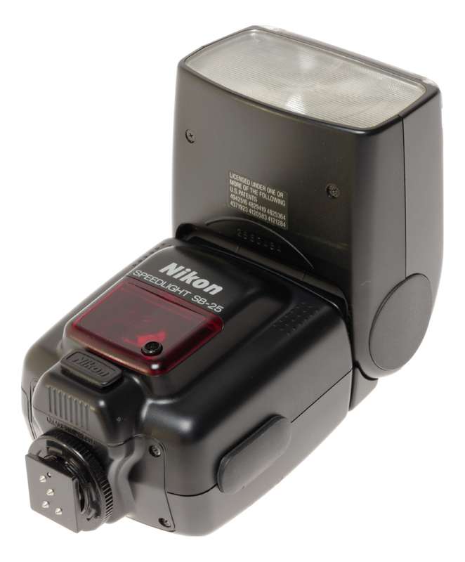 Nikon SB-25 Autofocus Speedlight Hot Shoe Camera Flash Unit