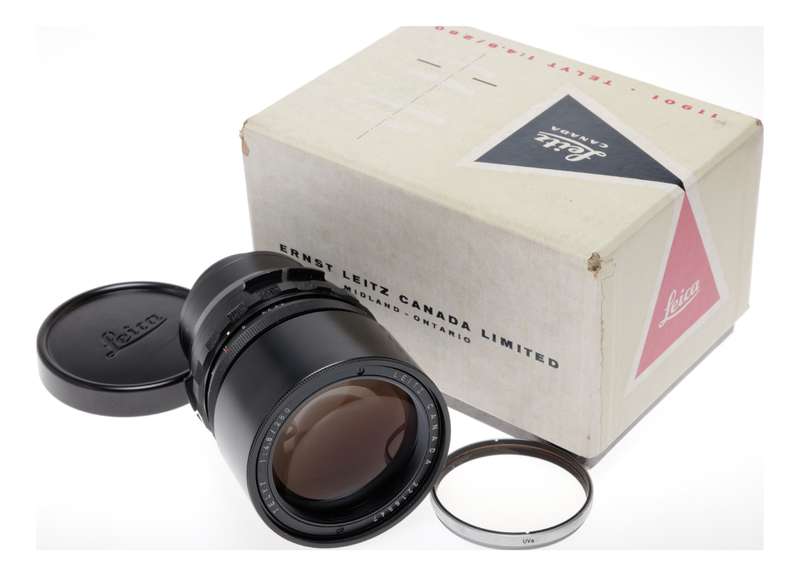 Leitz 11901 Telyt 1:4.8/280 Leica Telephoto Camera Lens