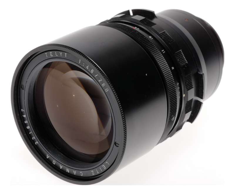 Leitz 11901 Telyt 1:4.8/280 Leica Telephoto Camera Lens