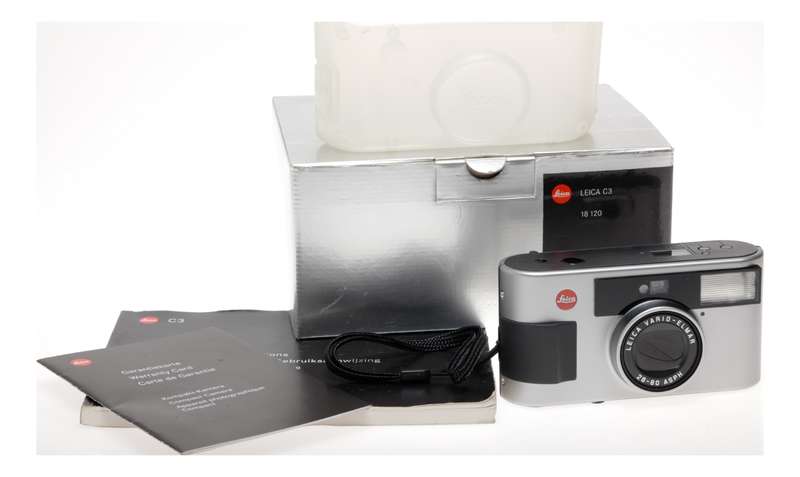 Leica C3 Compact 35mm Film Camera Vario Elmar 28-80 in Box