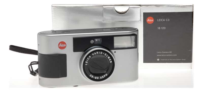 Leica C3 Compact 35mm Film Camera Vario Elmar 28-80 in Box