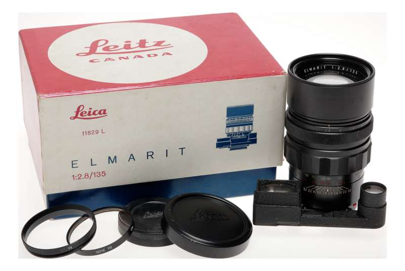 Leitz Elmarit 1:2.8/135 Leica M Telefoto Camera Lens
