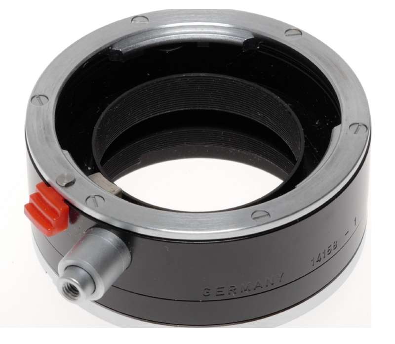 Leitz Adapter 14158-1 14158-2 Leica R Camera Extension Tube