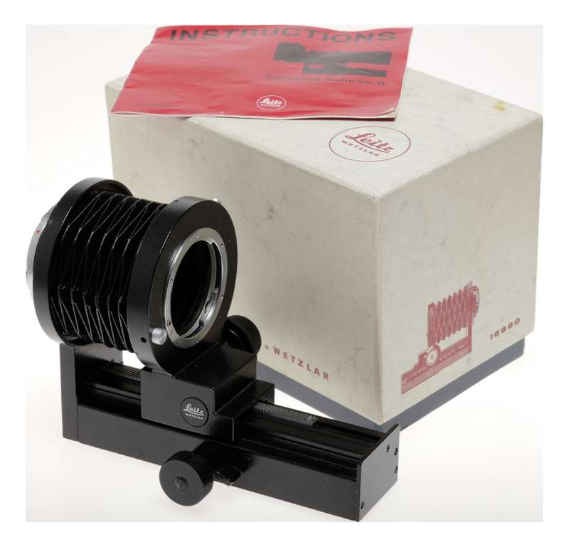 Leitz Leica Camera Focusing Bellows-R in Box 16860