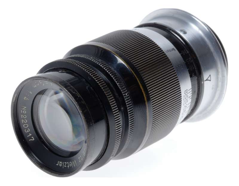 Leitz Elmar f=9cm 1:4 M39 Leica Vintage Camera Brass Lens