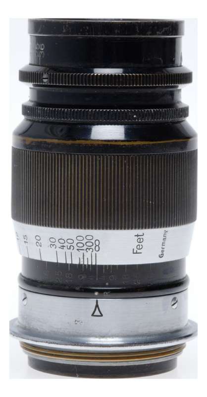 Leitz Elmar f=9cm 1:4 M39 Leica Vintage Camera Brass Lens