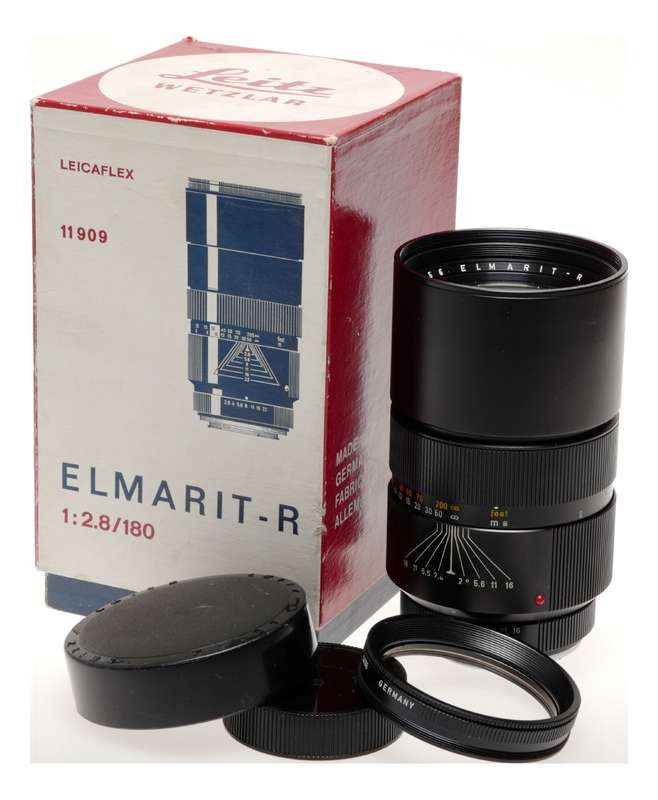 Leitz Elmarit-R 1:2.8/180 for Leicaflex SLR Camera 11909