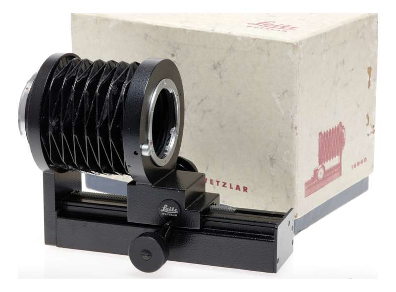 Leitz Leica R Macro Focusing Bellows 16860 for SLR Camera