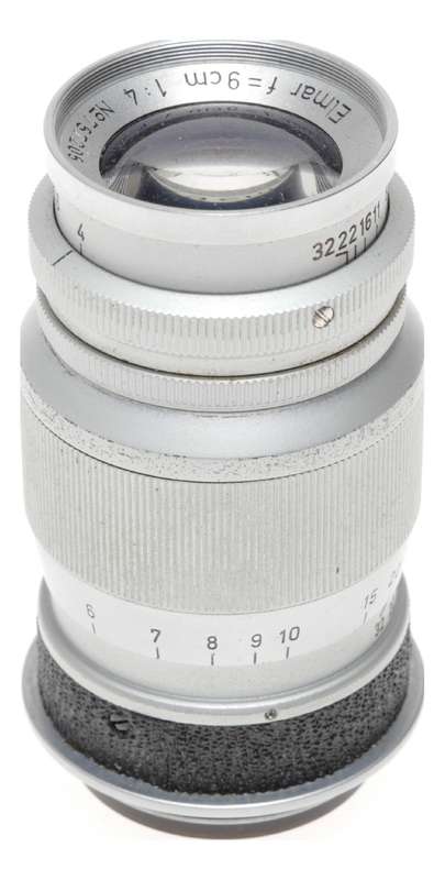 Leitz Elmar f=9cm 1:4 M39 Leica Rangefinder Camera LTM Lens