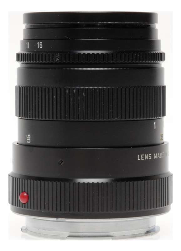Leitz Tele-Elmarit 1:2.8/90 Leica M Lens 12575 Hood Caps