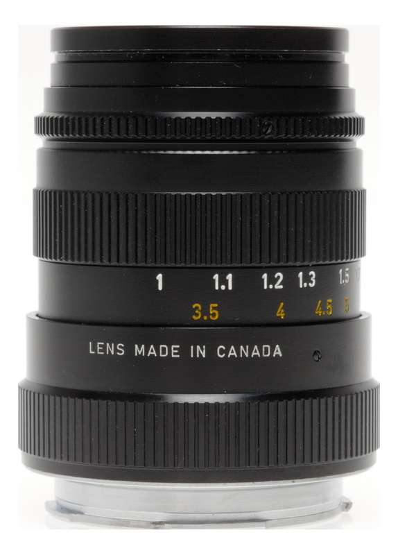 Leitz Tele-Elmarit 1:2.8/90 Leica M Lens 12575 Hood Caps