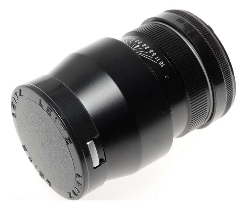 Leitz Tele-Elmarit 1:2.8/90 Leica M Lens 12575 Hood Caps