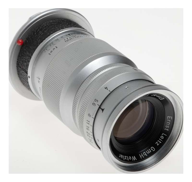 Leitz Elmar 1:4 f=9cm Leica M Camera Telefoto Lens Serviced