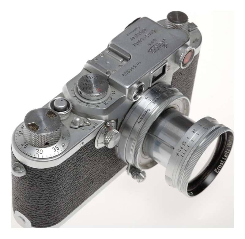 Leica M39 IIIf RF Film Camera Summitar f=5cm 1:2 Filters Lens Hood