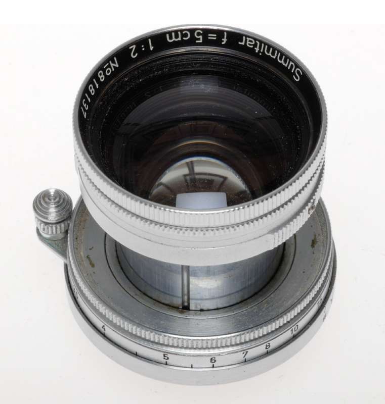 Leica M39 IIIf RF Film Camera Summitar f=5cm 1:2 Filters Lens Hood