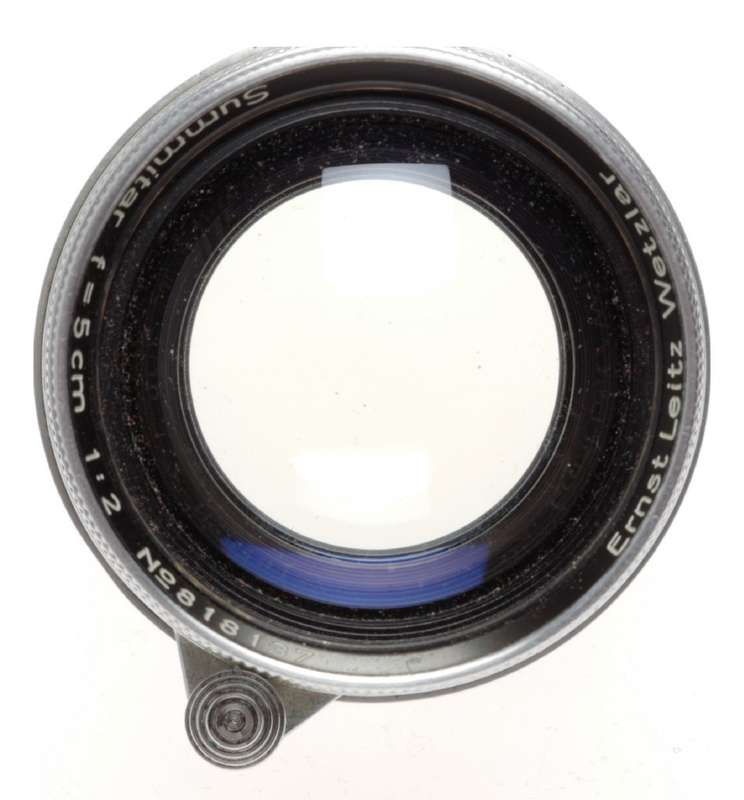 Leica M39 IIIf RF Film Camera Summitar f=5cm 1:2 Filters Lens Hood