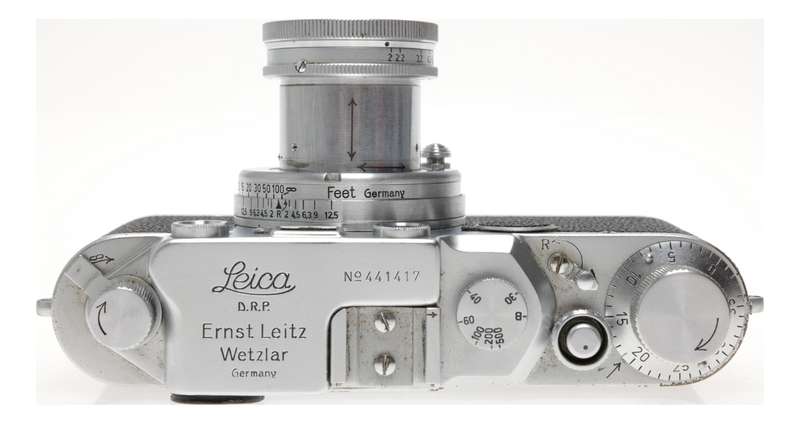 Leica IIc Rangefinder M39 Film Camera Summar f=5cm 1:2