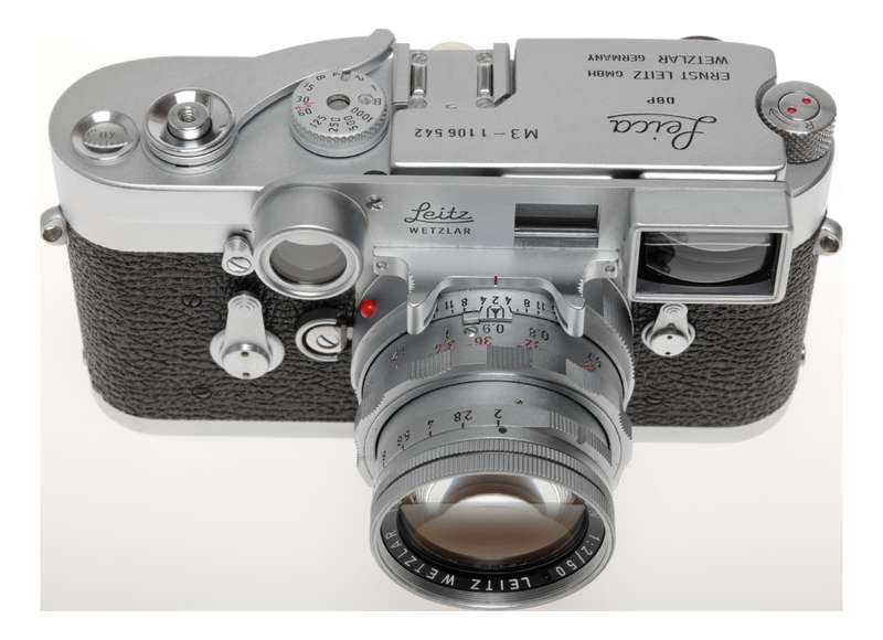 Leica M3 Rangefinder 35mm Film Camera Summicron 1:2/50 in Box