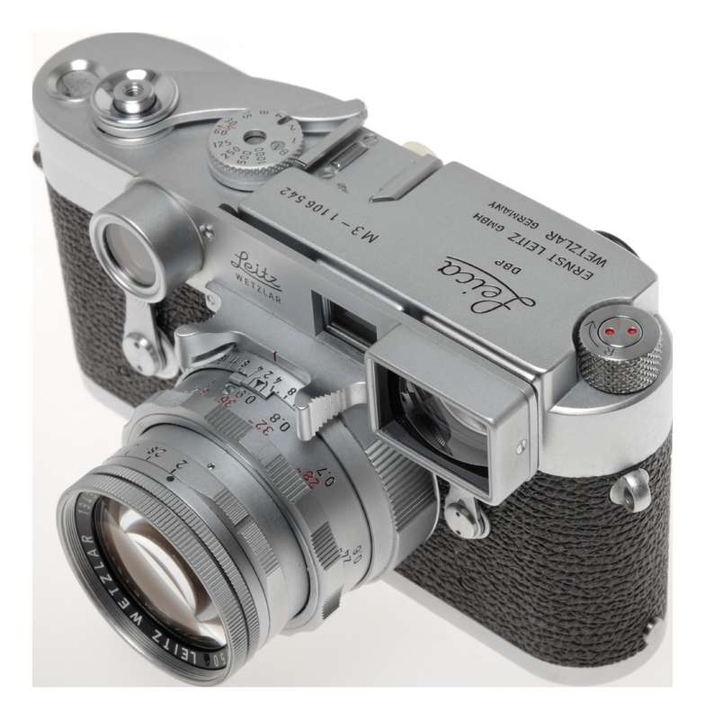 Leica M3 Rangefinder 35mm Film Camera Summicron 1:2/50 in Box