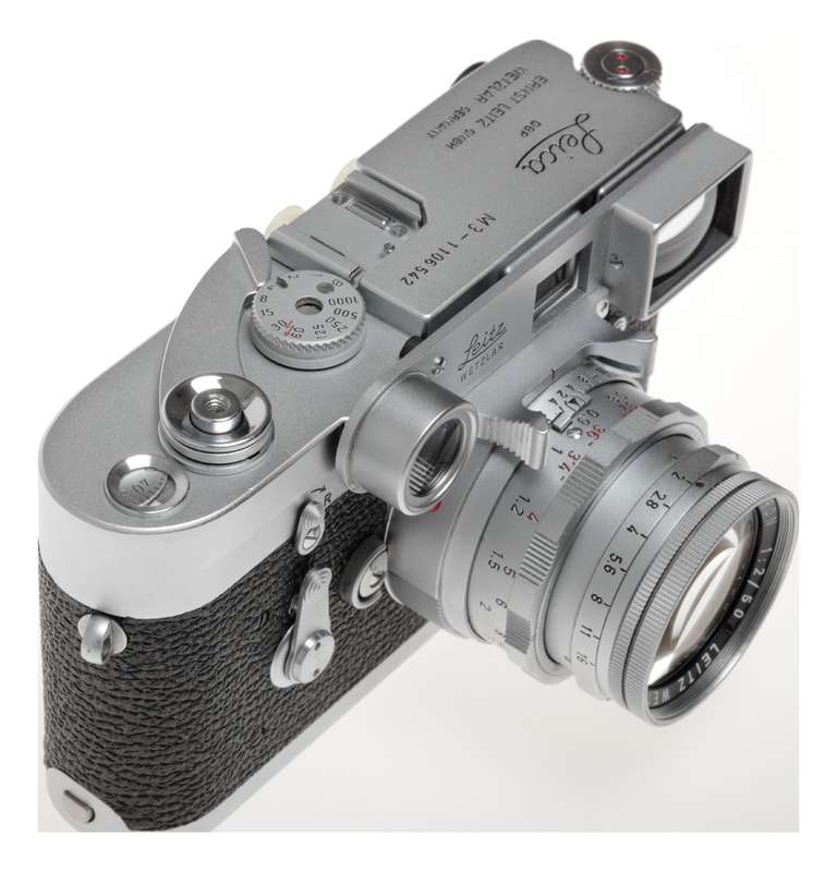 Leica M3 Rangefinder 35mm Film Camera Summicron 1:2/50 in Box