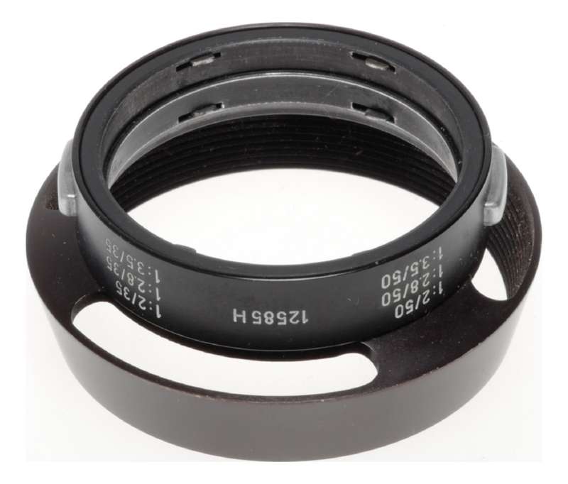 Leitz Leica Lens Hood 12585H fits M Summicron 50mm 35mm in Box