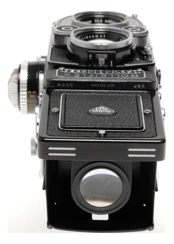 Rolleiflex 3.5F Model 4 TLR Film Camera Planar 3.5/75mm Excellent