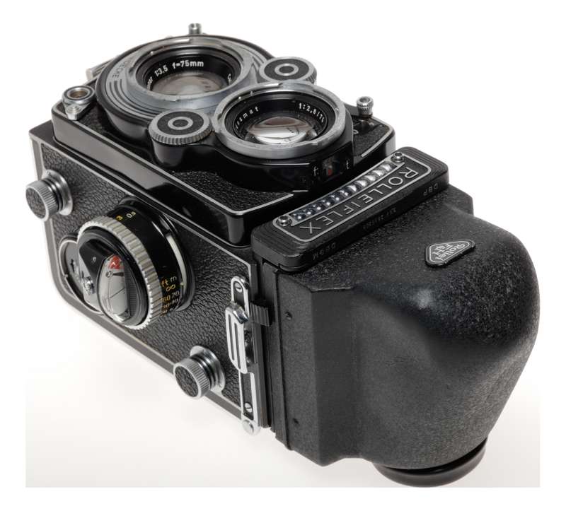 Rolleiflex 3.5F Model 4 TLR Film Camera Planar 3.5/75mm Excellent