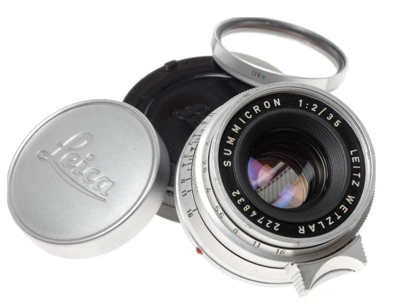 Leica M2 Summicron 1:2/35 8-Element Lens SAWOM Germany