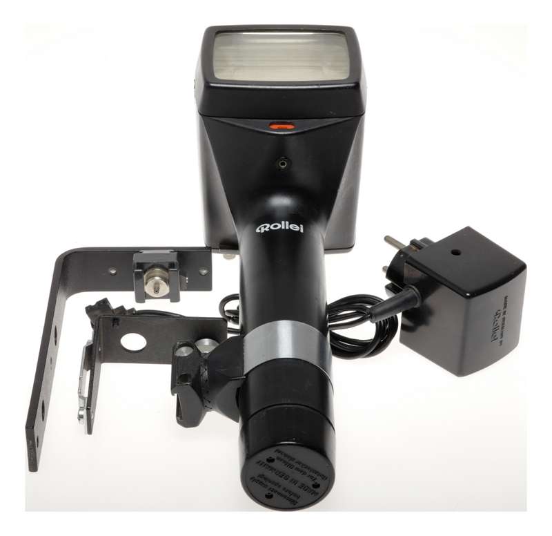 Rolleiflex E 36RE Electronic Flash Gun Camera Bracket Charger