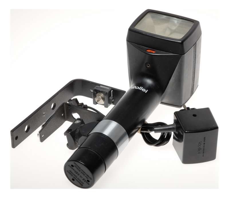 Rolleiflex E 36RE Electronic Flash Gun Camera Bracket Charger