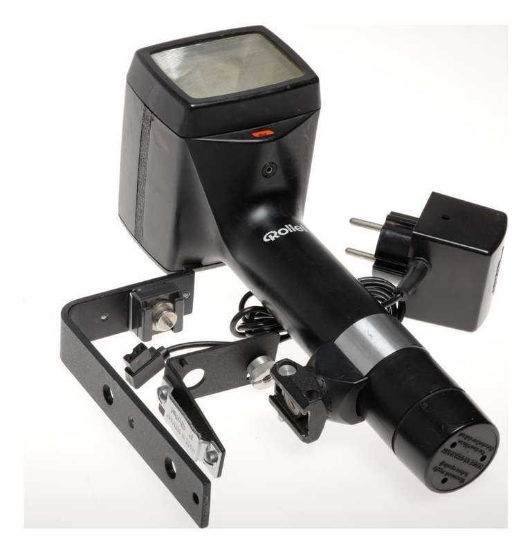 Rolleiflex E 36RE Electronic Flash Gun Camera Bracket Charger
