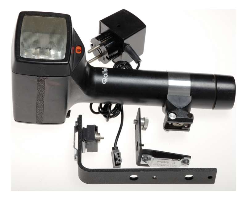 Rolleiflex E 36RE Electronic Flash Gun Camera Bracket Charger