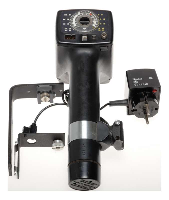 Rolleiflex E 36RE Electronic Flash Gun Camera Bracket Charger