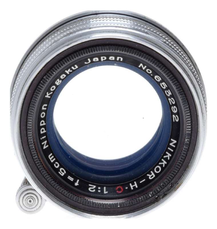 Leica M3 35mm Film RF Camera Hybrid Nikkor-H 1:2 f=5cm Serviced