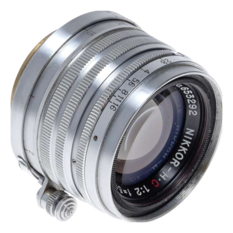 Leica M3 35mm Film RF Camera Hybrid Nikkor-H 1:2 f=5cm Serviced