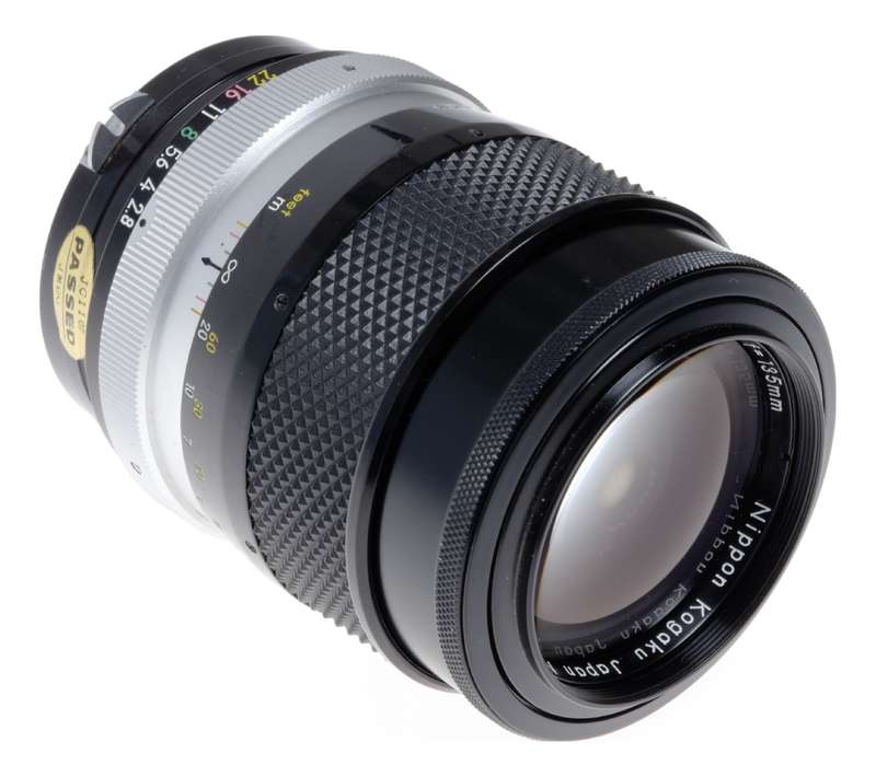 Nikon Nikkor-Q Auto 1:2.8 135mm SLR Camera Lens