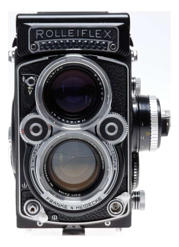 Rolleiflex 2.8F Rollfilm TLR Camera Zeiss Planar 2.8/80mm