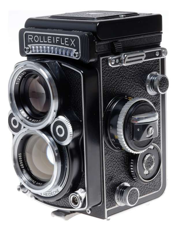 Rolleiflex 2.8F Rollfilm TLR Camera Zeiss Planar 2.8/80mm