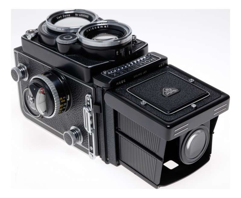 Rolleiflex 2.8F Rollfilm TLR Camera Zeiss Planar 2.8/80mm