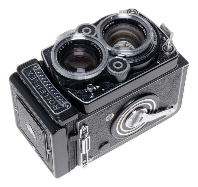 Rolleiflex 2.8F Rollfilm TLR Camera Zeiss Planar 2.8/80mm