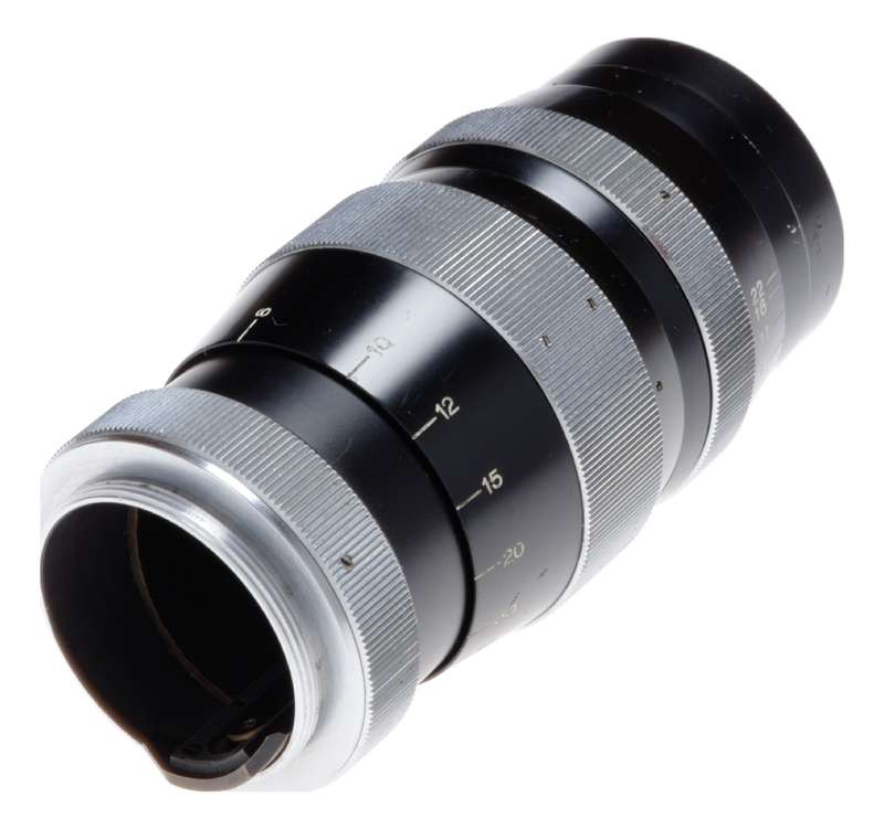 Tanaka Tele-Tanar C f:3.5 13.5cm IVS Camera Lens M39 LM