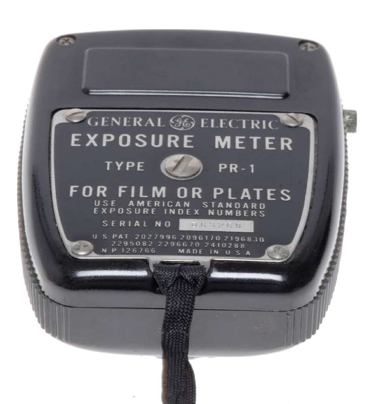 General Electric PR-1 Light Exposure Meter Film Plate Photography