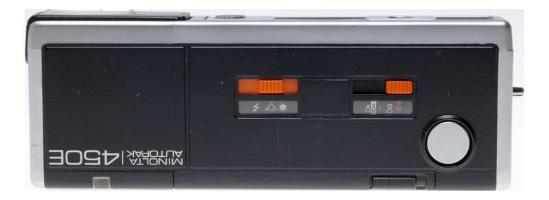 Minolta Pocket Auto Pack 450E 16mm Film Camera Box Manual