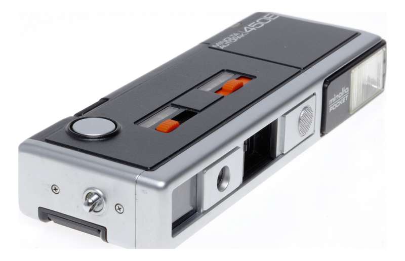 Minolta Pocket Auto Pack 450E 16mm Film Camera Box Manual