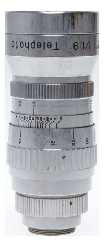 Maikar 3 Inch f:1.9 Telephoto C-Mount Movie Camera Lens