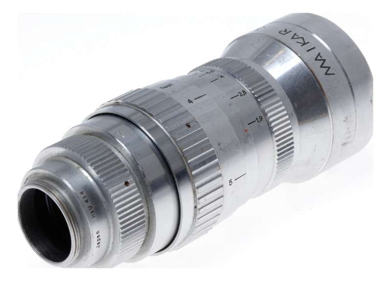 Maikar 3 Inch f:1.9 Telephoto C-Mount Movie Camera Lens