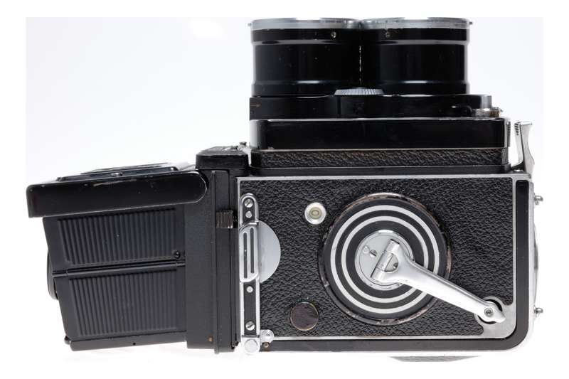 Tele Rolleiflex Type 1 TLR 6x6 Film Camera Sonnar f/4 135mm Serviced
