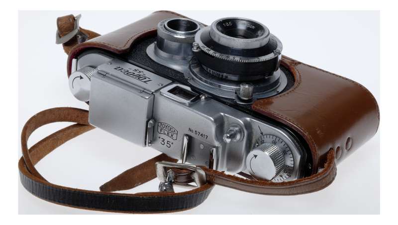 Tougodo Toyoca Flex 35 2nd Version TLR Film Camera Owla 1:3.5 4.5cm