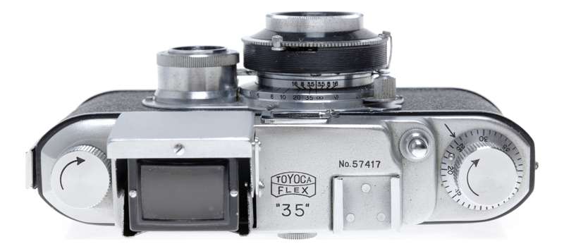 Tougodo Toyoca Flex 35 2nd Version TLR Film Camera Owla 1:3.5 4.5cm