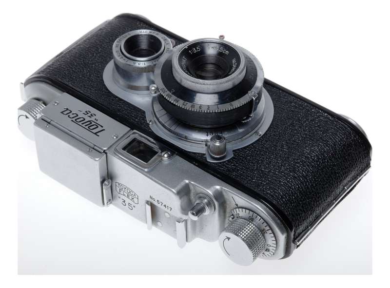 Tougodo Toyoca Flex 35 2nd Version TLR Film Camera Owla 1:3.5 4.5cm